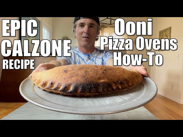 Calzone in an Ooni Pizza Oven - Recipe & How-To