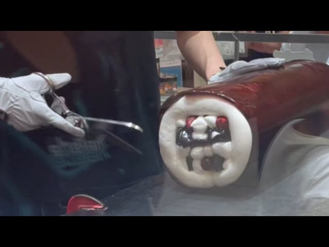 [PAPABUBBLE] How to make red fruit candy The amazing skill of a candy craftsman