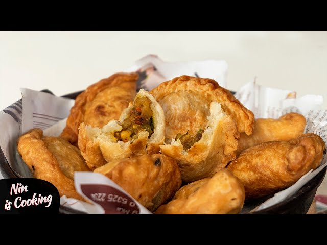 Thai Chicken Curry Puff Recipe | Fluffy & Buttery Treats you will LOVE | Nin is Cooking