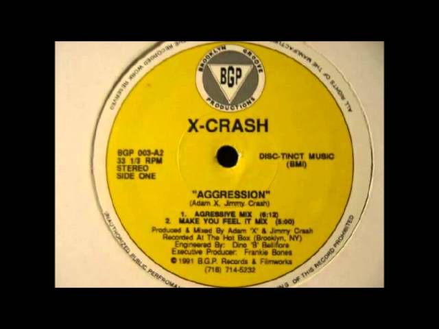 X CRASH - AGRESSION (AGRESSION MIX)  1991