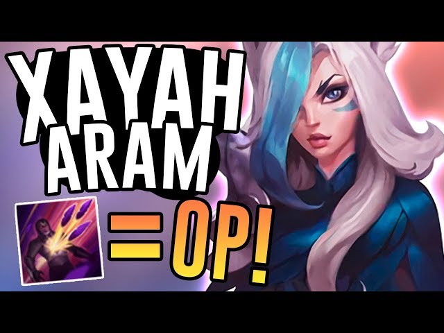 XAYAH E IS SO STRONG IN ARAM!! - Xayah ARAM - League of Legends