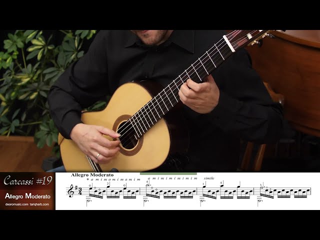 Carcassi: Study No. 19, Op. 60 (Tariq Harb, guitar)