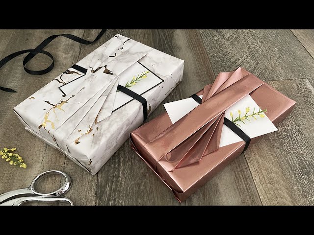 Twisted Fan Gift Wrapping | Gift Wrapping Ideas