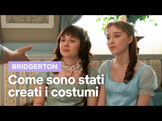 Il cast di Bridgerton spiega come sono stati creati quei costumi pazzeschi | Netflix Italia