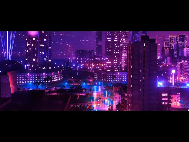 1 hour 80s 90s Synthwave Mix List to Work / Study / Relax【作業用BGM】- Cityscape -