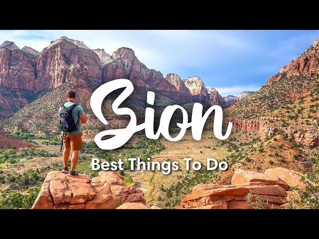 ZION NATIONAL PARK, UTAH (2023) | Best Things To Do In Zion + Travel Tips