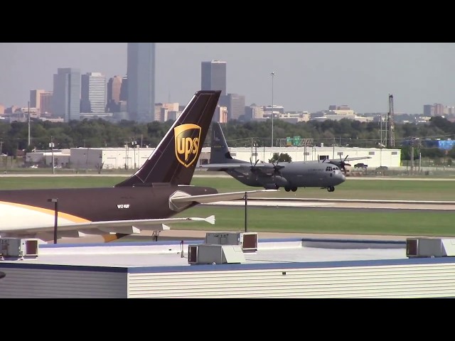 Oklahoma City Will Rogers World Airport C-130, American, Southwest, Alaska Planespotting