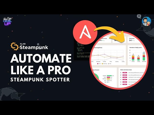 Best automation tool for Ansible : XLAB SteamPunk Spotter