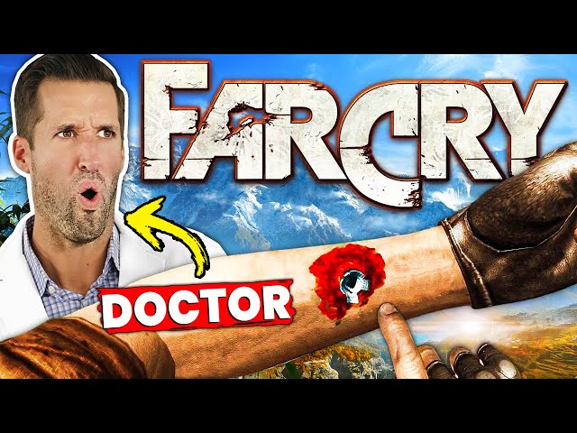 ER Doctor REACTS to Wildest Far Cry Healing Animations