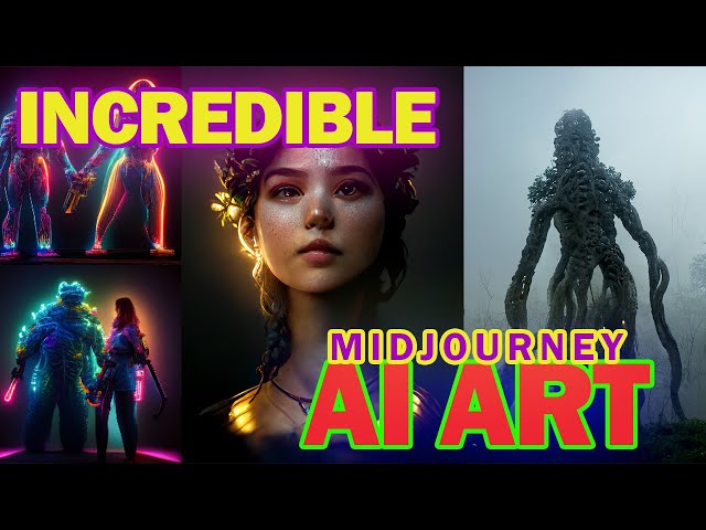 Midjourney AI Creates Your Ideas Into ART | Have Writer's Block? What Can You Think Up?
