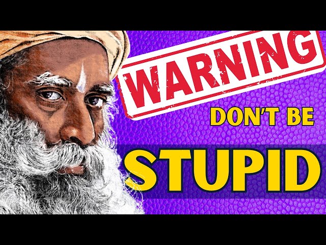 Warning! The One Fact That Could Doom You to a Stupid Life #sadhguru #evpal
