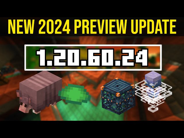 MCPE 1.20.60.24 Beta & Preview - Trail ruins location change and Improve 1.21 Changes and fixes