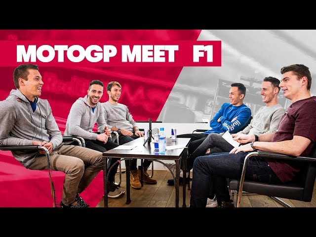 What Happens When You put 6 Young Racers In A Room & Leave Them To Ask The Questions? | F1 VS MotoGP