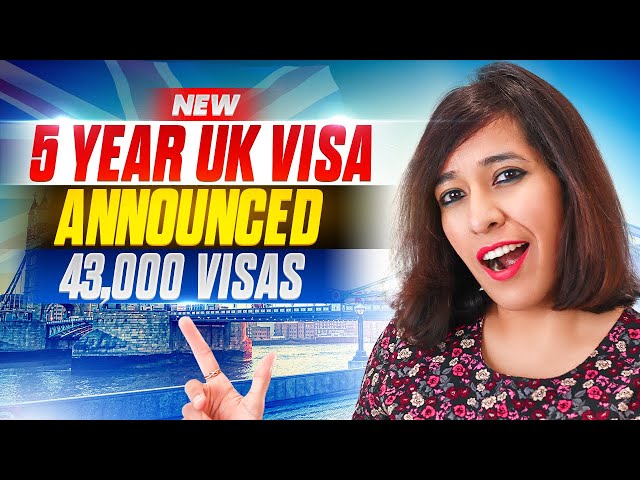 5 Year Visa Announced For Unskilled & Low-Skilled People In UK | No IELTS, No Experience Needed