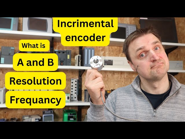 Incremental encoders, how do they work, understanding the A and B, Resolution and Frequency. Eng