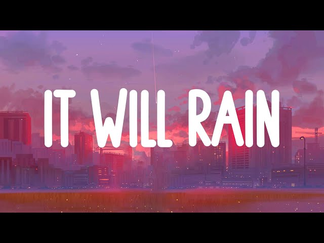 It Will Rain - Bruno Mars (Lirik)