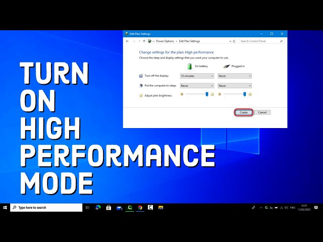 How to Turn on High Performance Mode in Windows 10