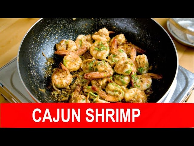 Sauteed Cajun shrimp recipe- with garlic butter sauce | SimpleDeliciousEats