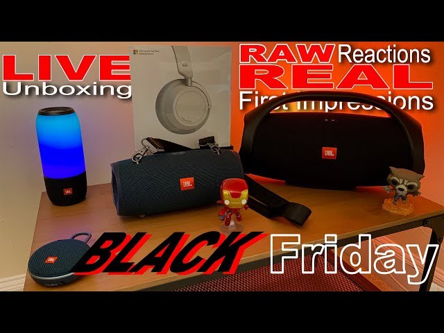 Best Black Friday Deals! Microsoft Surface Headphones Live Unboxing