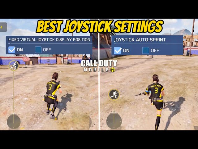 🔥Best Joystick Settings in Call Of Duty Mobile For Battle Royale | Best Size For Joystick In Codm