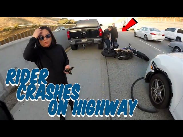 Crazy & Scary Biker Moments | Bikers In Trouble!