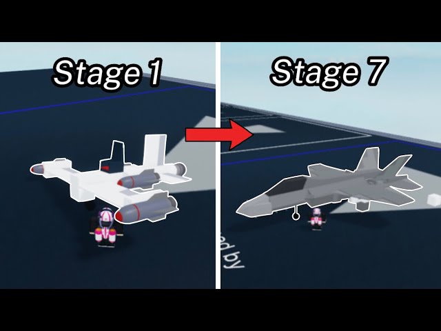 Stages of a PVP Player | Plane Crazy Roblox