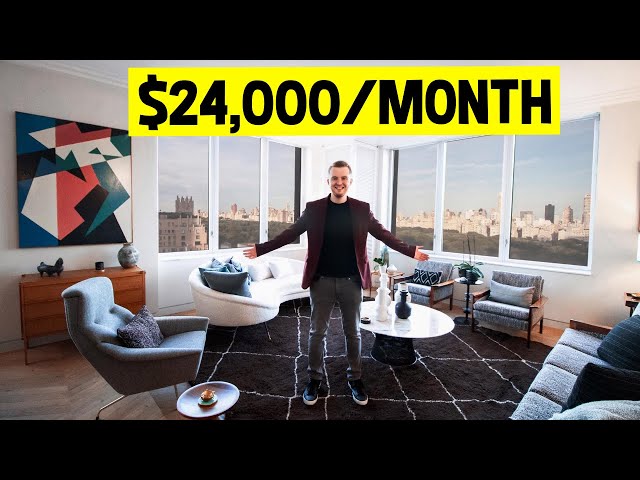 My $24,000/month New York City Apartment! (Luxury Apartment Tour)
