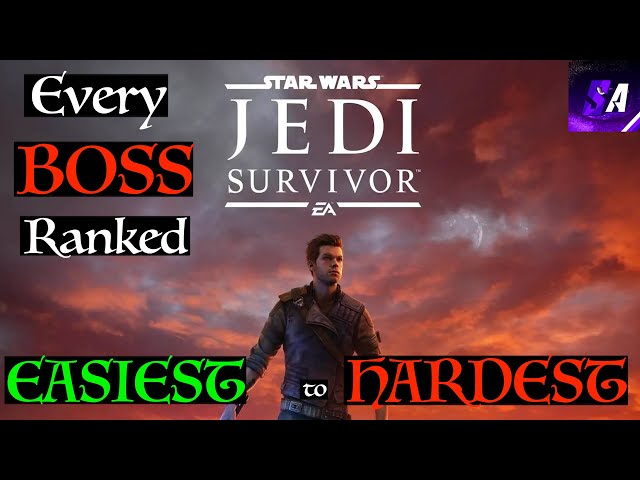 All Star Wars Jedi Survivor Bosses Ranked Easiest to Hardest