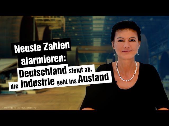 Neuste Zahlen alarmieren: Deutschland steigt ab, die Industrie geht ins Ausland