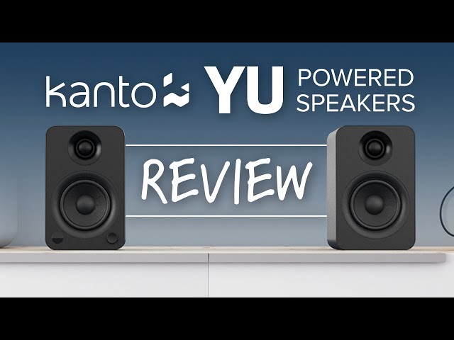 Powered Bluetooth Speakers - Brand New Kanto YU