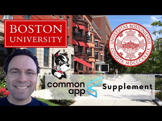 Boston University Supplement (2022-2023) Done Right!