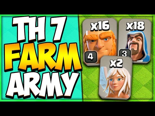 TH 7 Attack Strategy Guide 2019 | Best Town Hall 7 Farming Strategy | Clash of Clans
