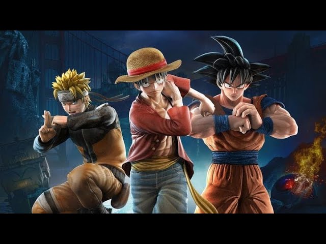 JUMP FORCE | Goku Naruto Luffy VS Frieza [4K]