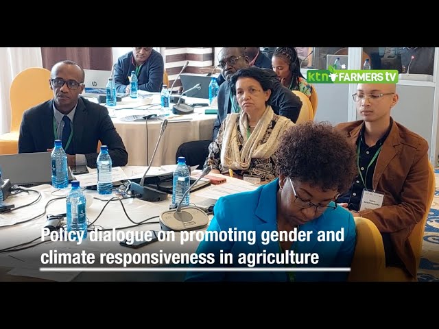 Promoting gender and climate responsiveness in agriculture
