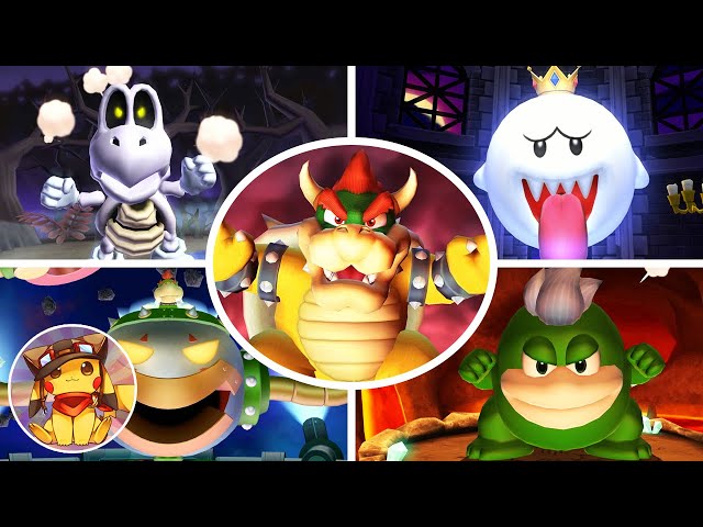 Mario Party 9 - All Bosses (Minigames) [2K 60FPS] Wii