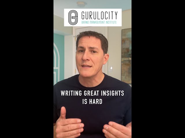 How to Write a Great Insight
