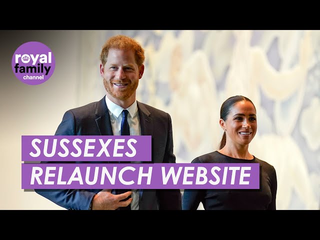 Harry and Meghan Launch 'Rebrand' Using Sussex Royal Titles