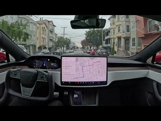 North Point Street on Tesla Full Self-Driving Beta 11.4.9