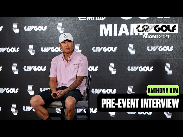 ANTHONY KIM INTERVIEW: "A Lot Of Reasons I Shouldn't Be Here" | LIV Golf Miami