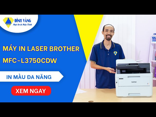 Máy In Laser Màu Brother MFC-L3750CDW | Máy in đa chức năng - Hỗ trợ đa kết nối!