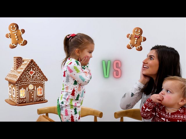NEW JERSEY// GINGERBREAD HOUSE// CHRISTMAS MUSIC VIDEO!!