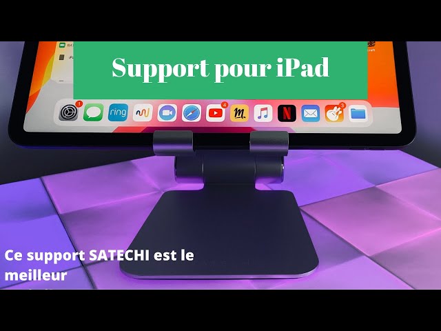 Accessoire pour iPad : Test express Support Satechi