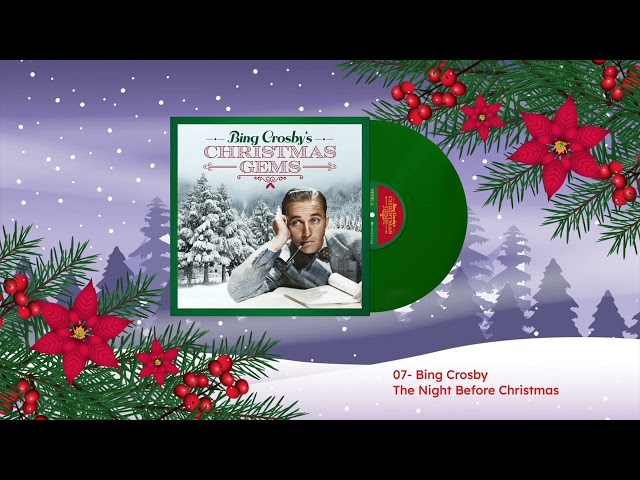 Bing Crosby - The Night Before Christmas (Visualizer)