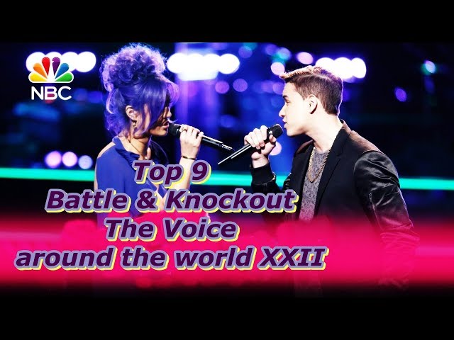 Top 9 Battle & Knockout (The Voice around the world XII)