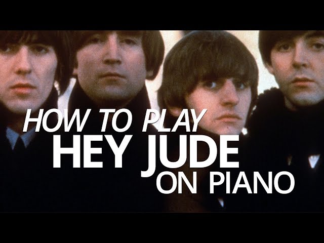 How To Play 'Hey Jude' - Piano Lesson (Pianote)