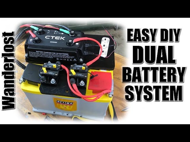 Affordable Dual Battery Setup Using DC-DC Charger-Easy DIY