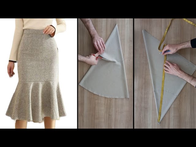 ⛔️ New techniques in skirt sewing. without zipper