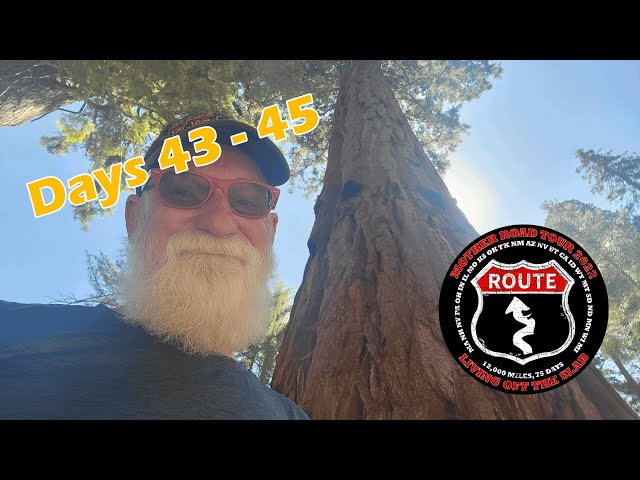 Motorcycle Travel Through California | The Mother Road Tour | Days 43-45