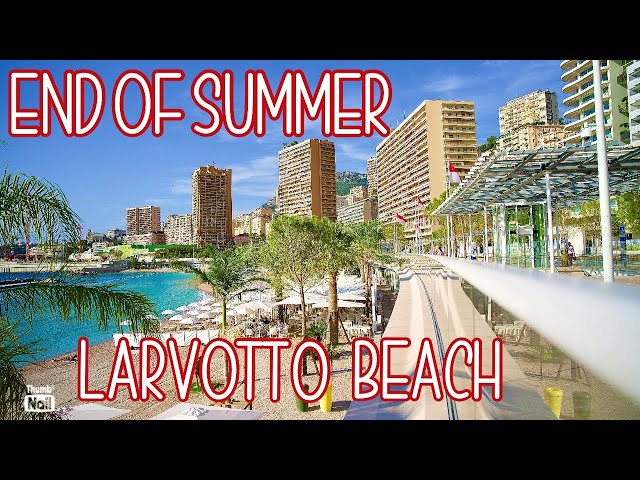 LARVOTTO Monaco’s Famous & World’s Class Beach.     @Emman’s Vlog FR