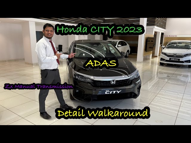 Honda City Facelift 2023 ZXMT!ADAS! Honda Sensing! Adaptive Cruise Control! Rs.14,74,000/-
